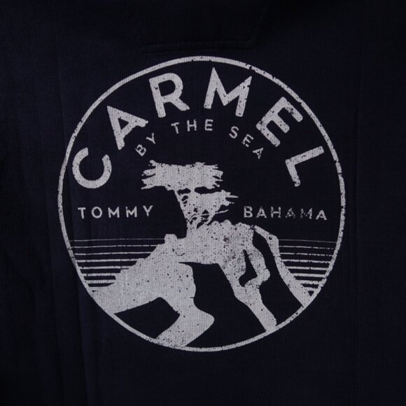 Tommy Bahama Carmel by the Sea Navy Blue Half Zip (M) - NEW!! 🌴 🌴 - Picture 1 of 8